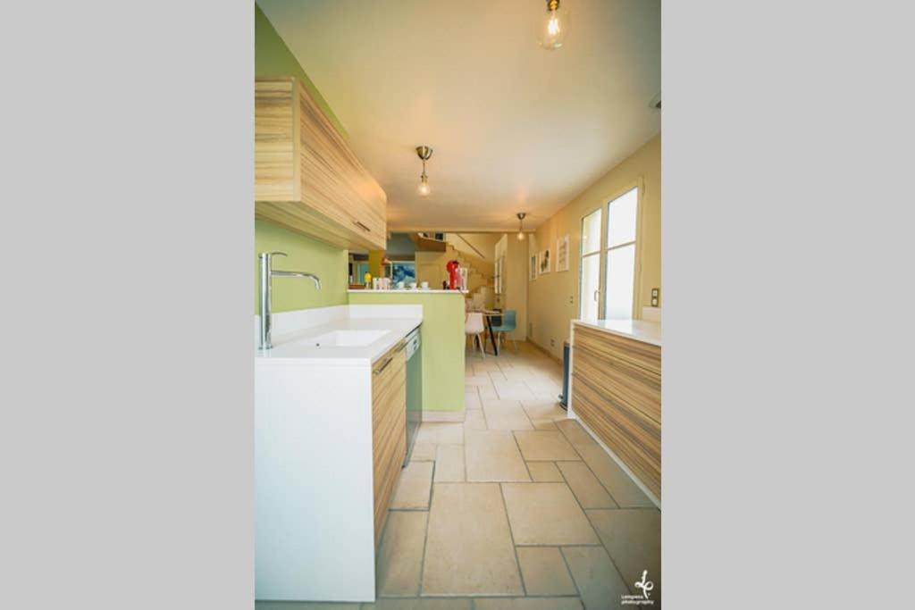 Maison Piscine Interieure Et Garage 特鲁瓦 外观 照片